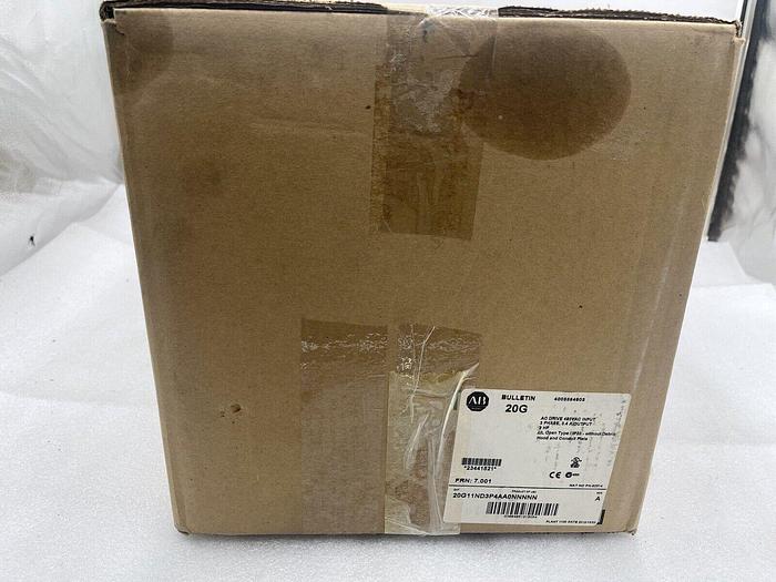 NEW ALLEN BRADLEY 20G11ND3P4AA0NNNNN AC DRIVE COOLED POWERFLEX 755 STOCK 4452