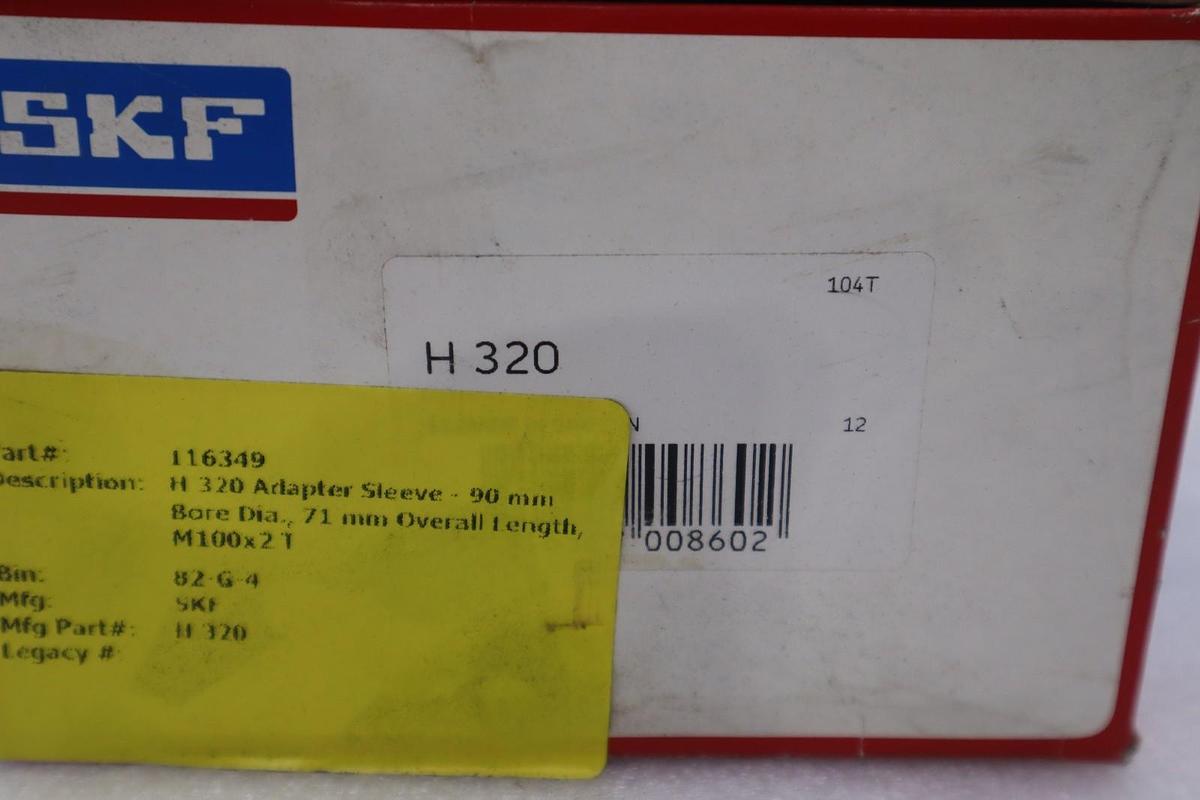 Used NEW OPEN BOX SKF H320 ADAPTOR SLEEVE STOCK 5708CC