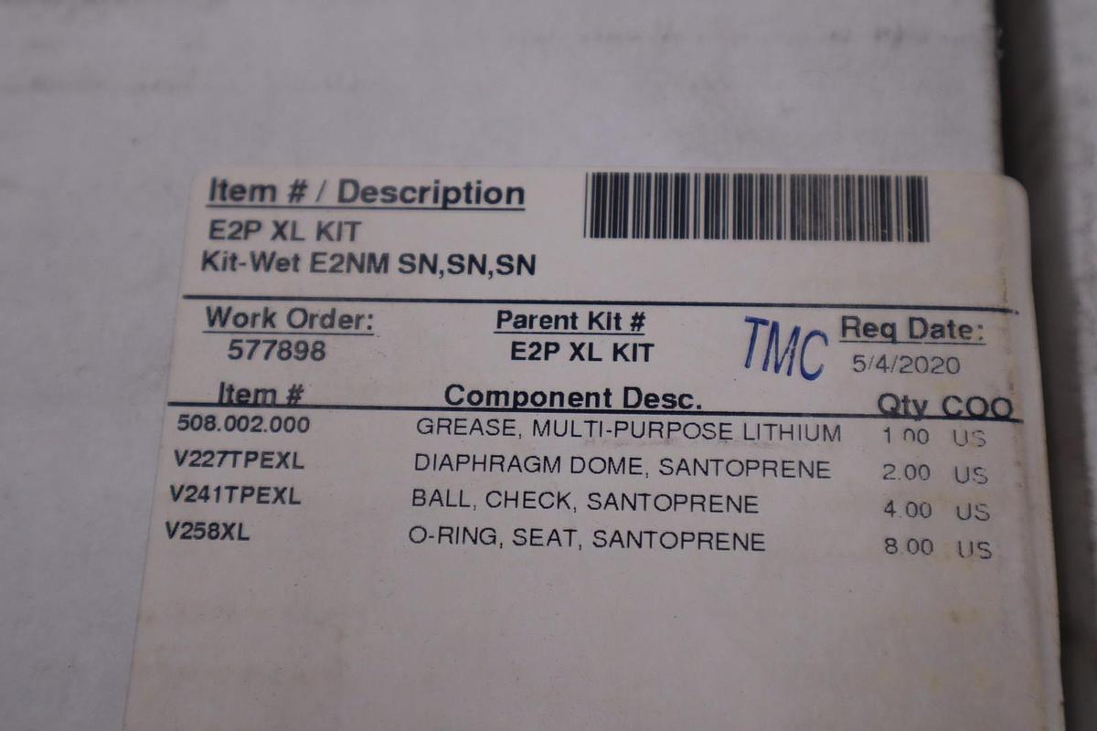 Versa-Matic E2P XL Kit Kit-Wet E2NM SN, SN, SN STOCK 5209CC