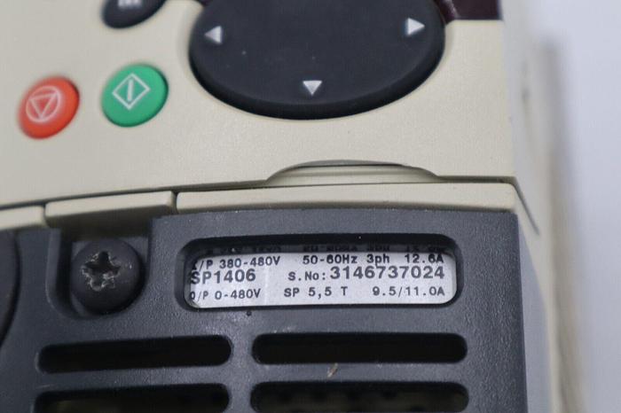 Used NIDEC CORP CONTROL TECHNIQUES UNIDRIVE SP1406 / SP1406 (USED) STOCK 5706