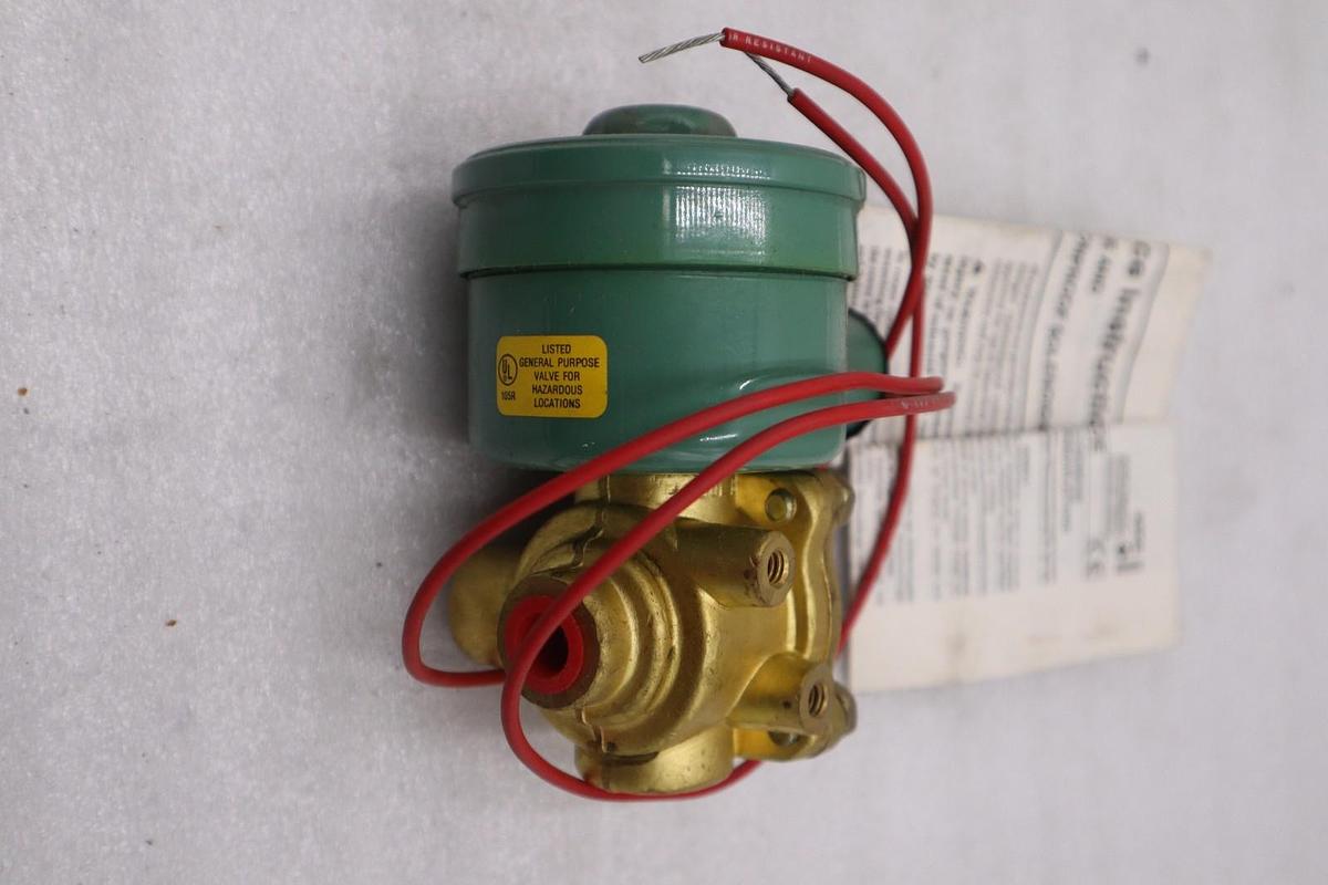 ASCO EF8342C1 120/60, 110/50 SOLENOID VALVE NEW IN BOX STOCK GF-1078A