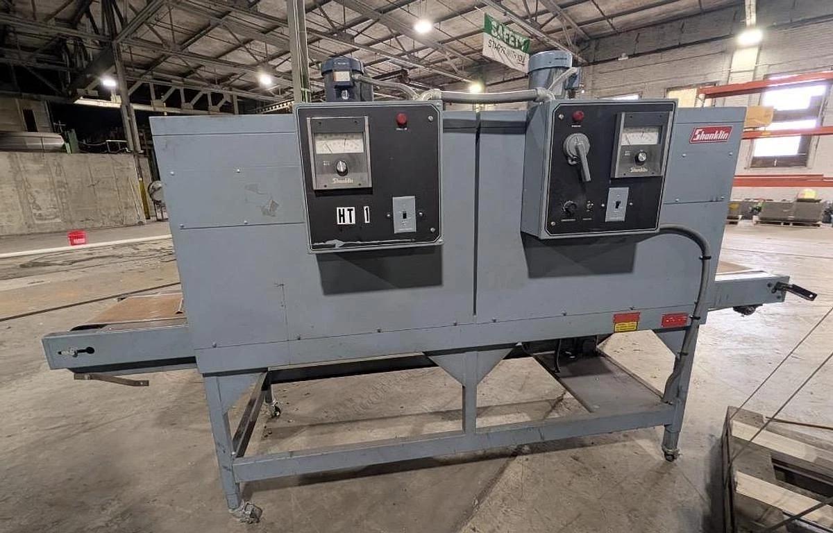 Used SHANKLIN MODEL T-72H HIGH SPEED SHRINK TUNNEL