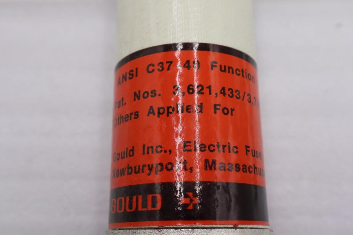Used Gould Shawmut 225-007-947 Amp-Trap Current Limiting Fuse 125E Amps 5.5kV #L-53