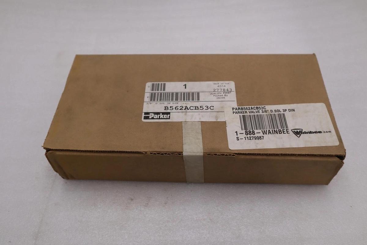 Used Parker B562ACB53C Air Control Valve 3/8" - STOCK GF485A