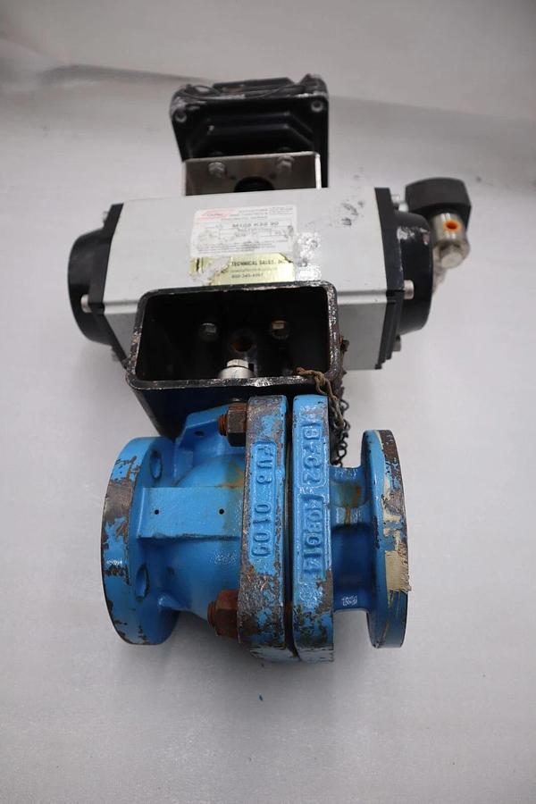 Used FLOWSERVE NXCLU2PP-18-00200/ M105 K55 90 ACTUATORS AND CONTRFOLS STOCK M-81