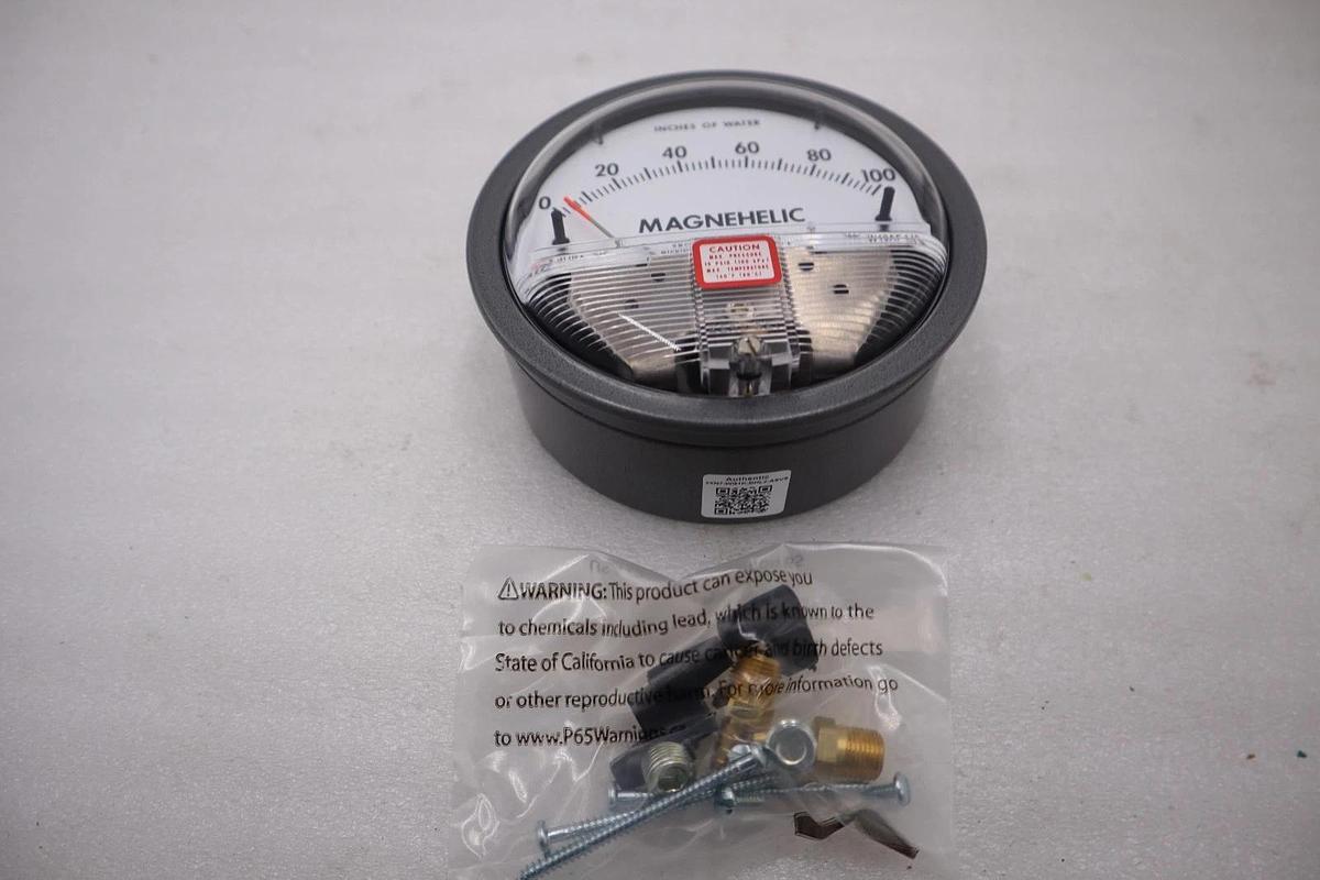 DWYER 2100 102019-00 Magnehelic Differential Pressure Gage STOCK H1169