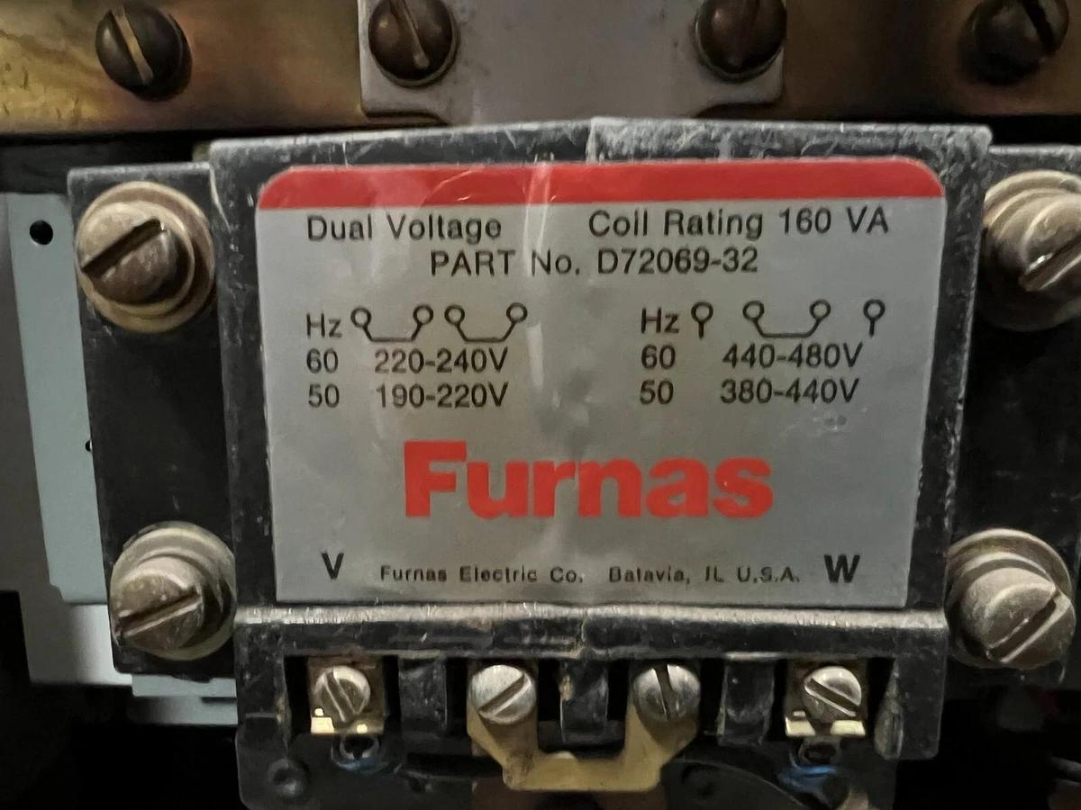 Used Furnas 14KSU32A* Size 5 MCC Bucket with Breaker