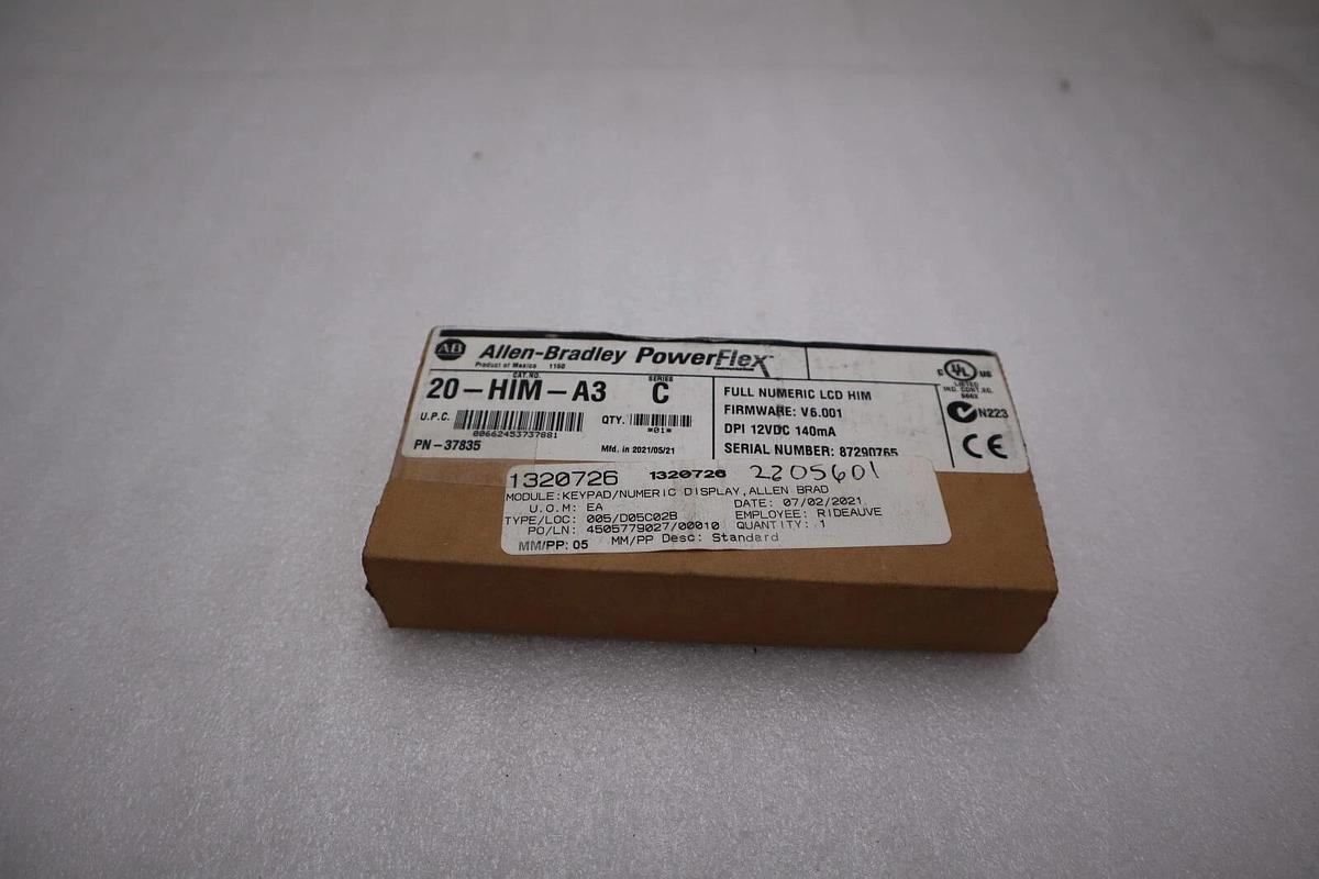 New Allen Bradley 20-HIM-A3 LCD Keypad STOCK H282A