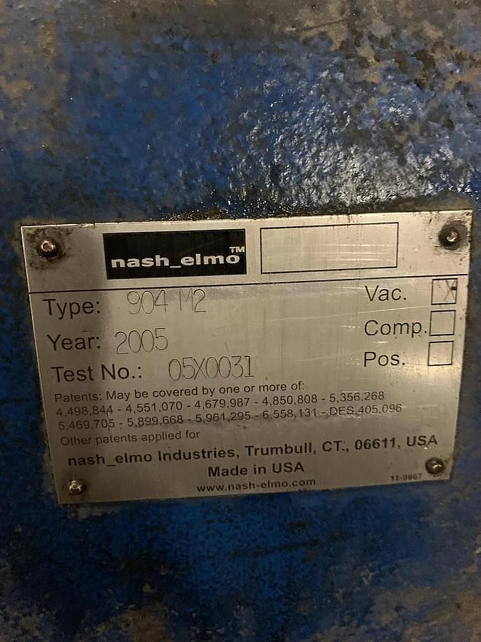 Used NASH 904M2 VACUUM PUMP