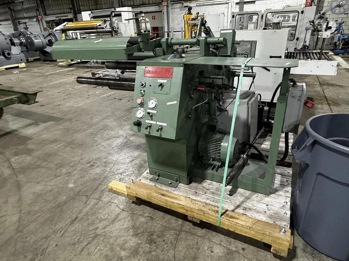 Used 30" STANFORD MODEL 142 LT DOCTOR REWINDER MACHINE WITH EDGE GUIDE 24" DIAMETERS