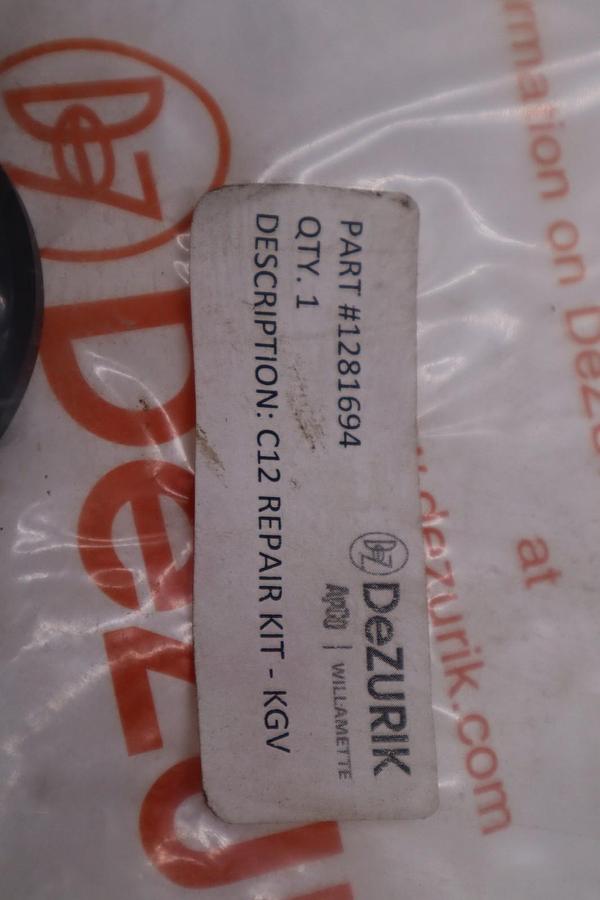 DEZURIK C12 REPAIR KIT 1281694 STOCK #152A