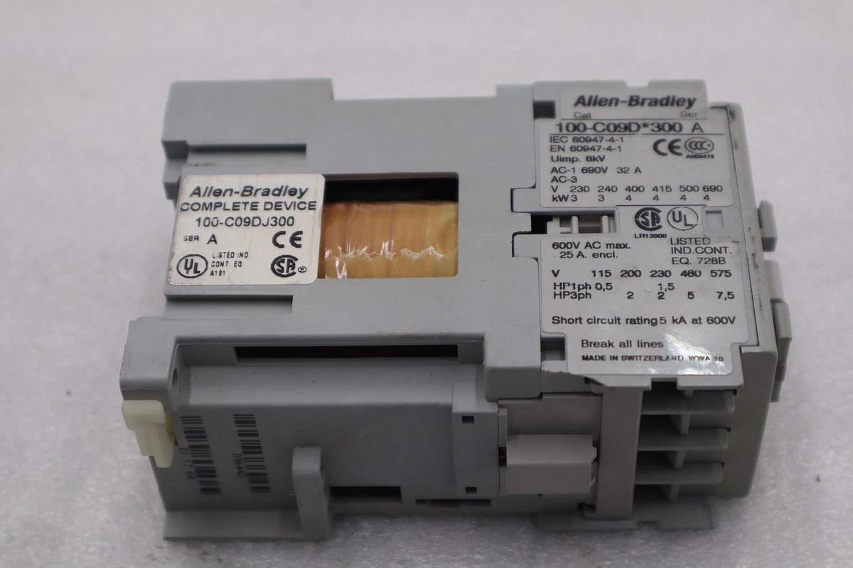 Used Allen Bradley 100-C09DJ300/100-C09D*300 DRIVES STOCK #L-483-C