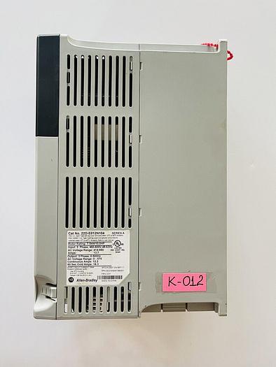 Used ALLEN BRADLEY Power Flex 40P 22D-E012N104 Ser A 10HP #K-012