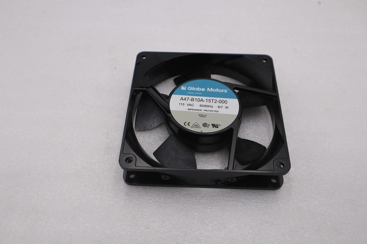 GLOBE MOTORS A47-B10A-15T2-000 / A47B10A15T2000 115 VAC 50/60HZ FAN NEW #G777A