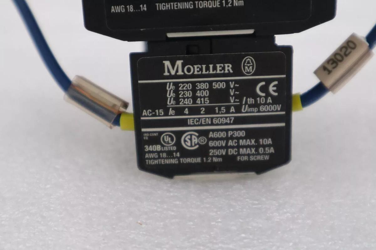 Used MOELLER IEC/EN 60947 MAGNETIC CONTACTOR STOCK 4739