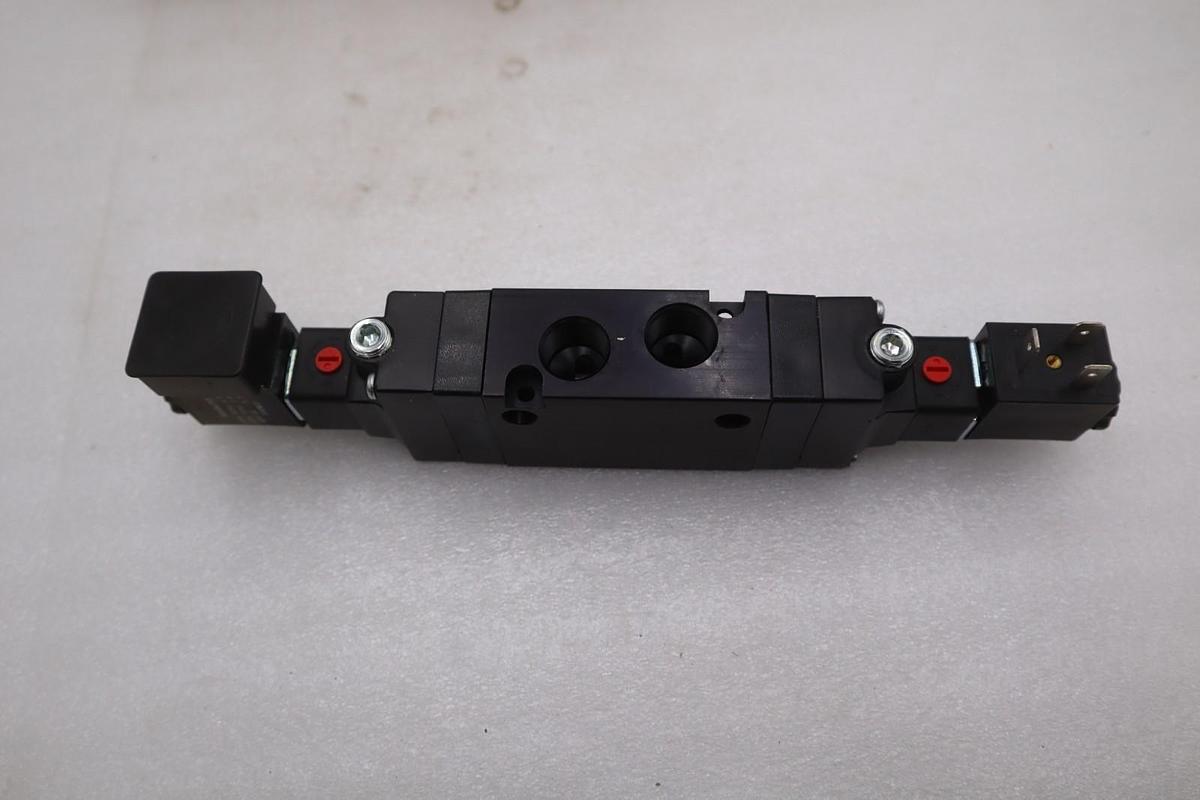 Used NEW OPEN BOX Parker B552ACB53C Pneumatic Solenoid Valve 150 PSI STK GF484A