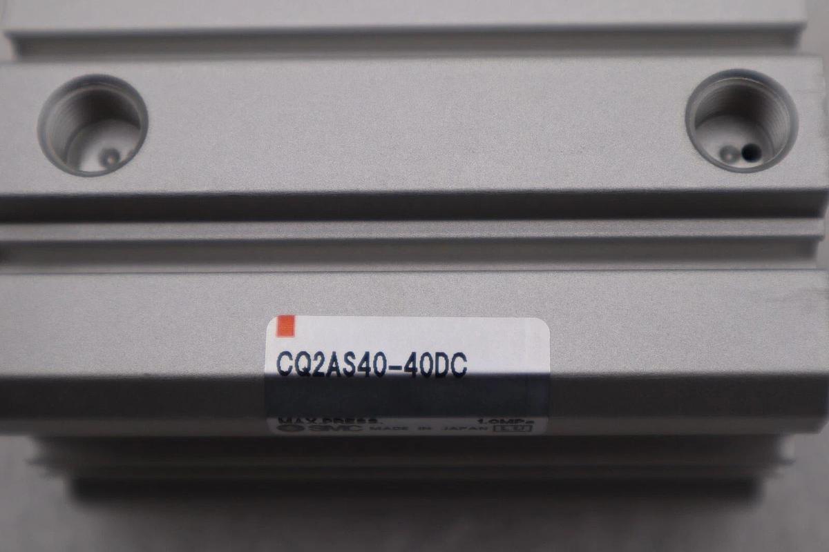 NEW OPEN BOX SMC CQ2AS40-40DC, COMPACT CYLINDER STOCK K-2551