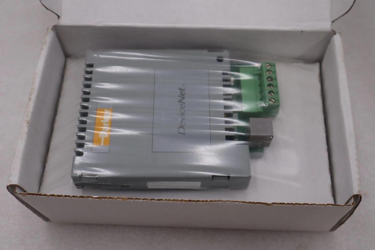 Used PARKER 6055-DNET-00 DEVICENET COMMS CARD SSD - NEW IN BOX - STOCK GF530A
