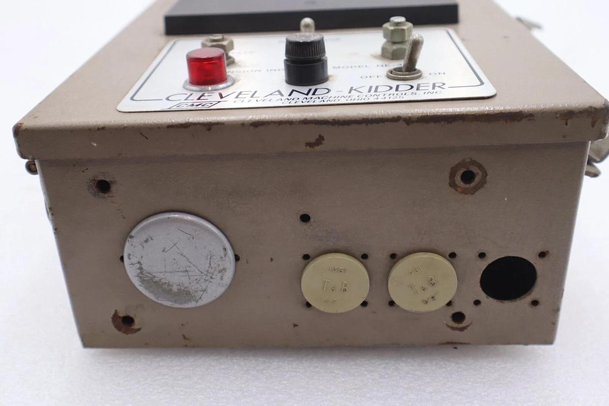 Used Cleveland-Kidder Web Tension Indicator Equipment NE-4/DR-4/TA-10/ER-4 #4111