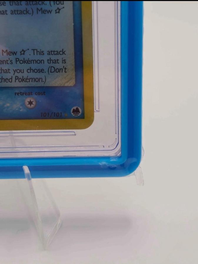 Used Mew [Gold Star] Pokemon 2006 EX Dragon Frontiers 101/101 Holo World Record CGC