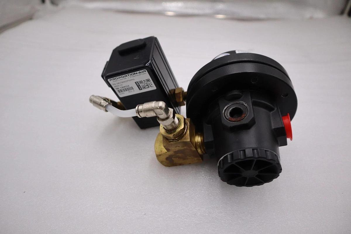 NEW PROPORTION AIR PRESSURE REGULATOR RM004N REV A w/ V1 QB1TBNICZP50PSG #H1612
