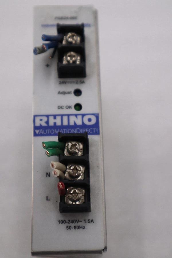 Used Rhino Automation Direct PSB24-060 Switching Power Supply STOCK K-668-C