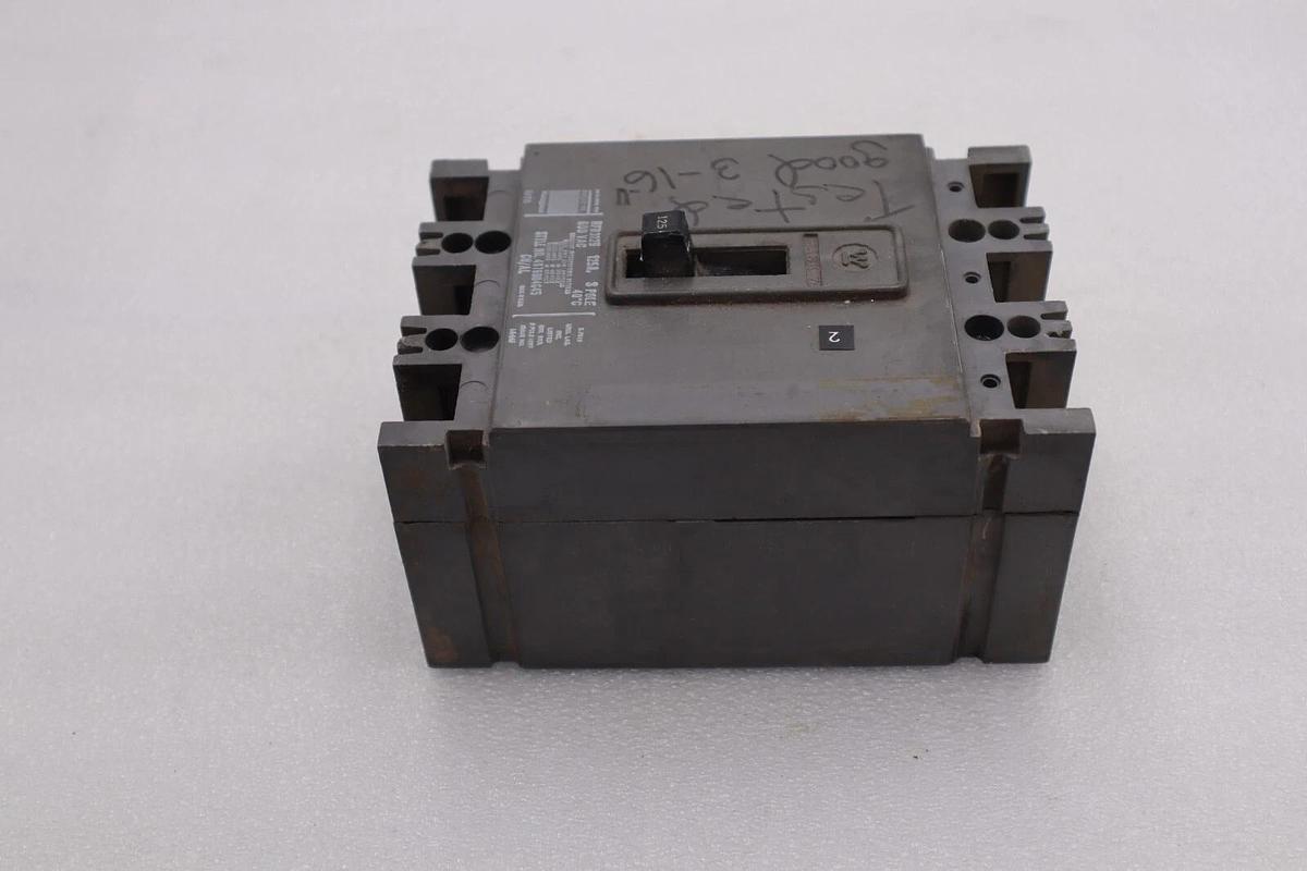 Used WESTING HOUSE 4976D04G45 Circuit Breaker 600VAC HFB3125 #L-504