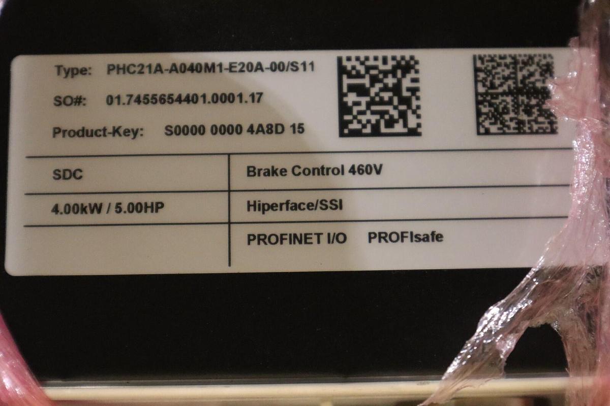 SEW EURODRIVE PHC21A-A040M1-E20A-00/S11 INVERTER BRAND NEW IN BOX STOCK H755