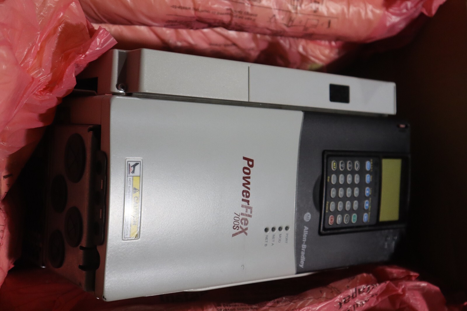 ALLEN BRADLEY 20DD022A3EYNANABE Ser. A POWERFLEX 700S DRIVE 480V 15 HP STK 3517