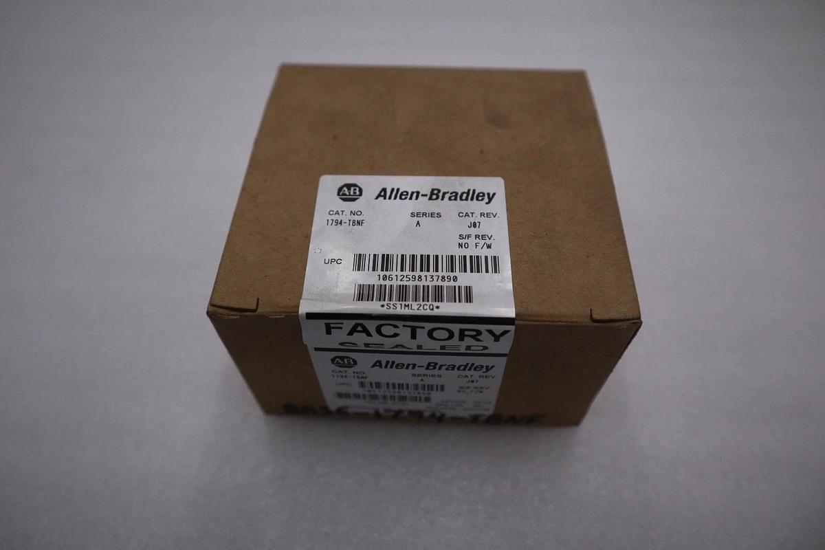 Used NEW AB 1794-TBNF Allen Bradley Flex I/O fused base 1794TBNF STK GF239A