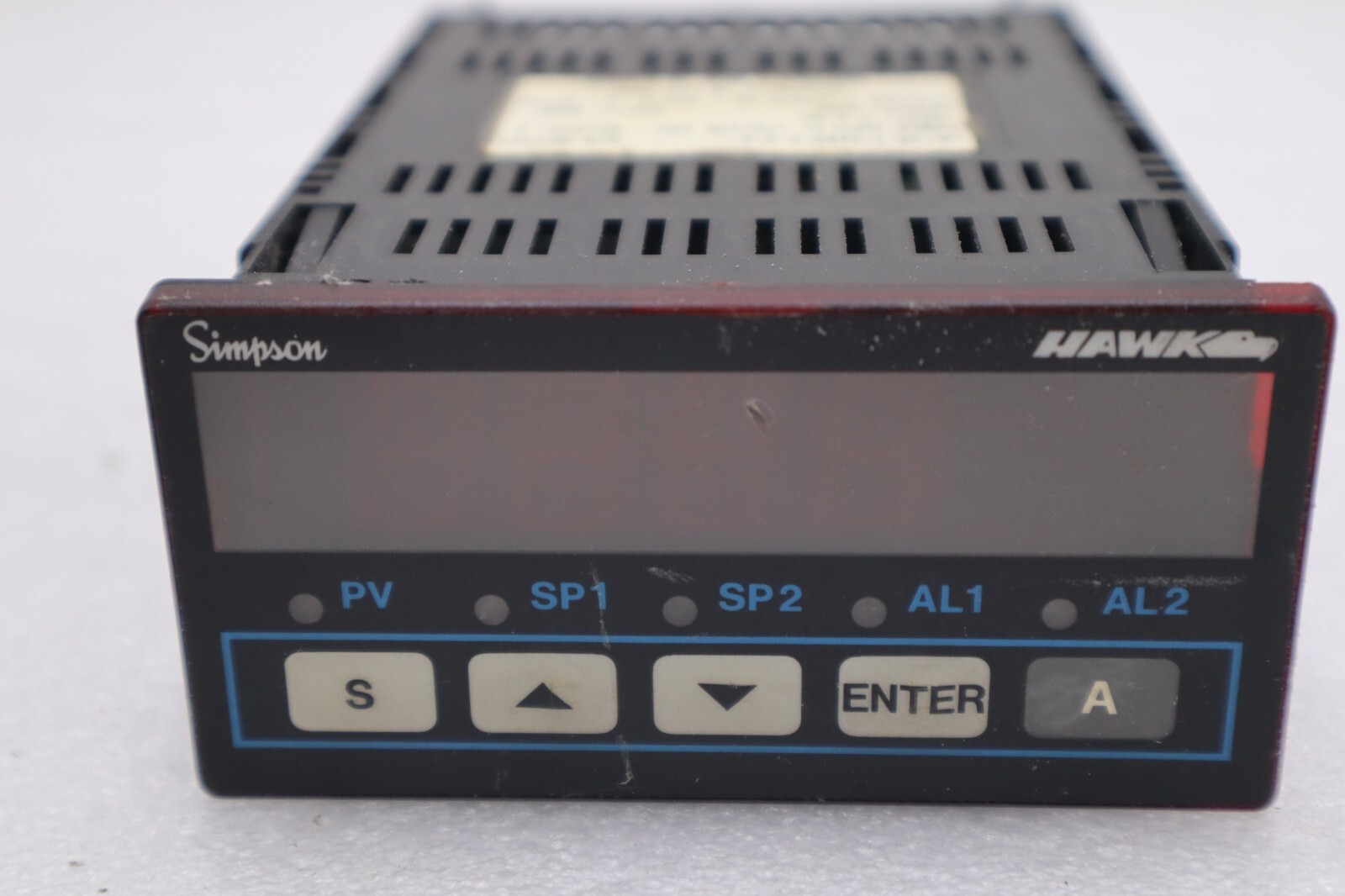 Used SIMPSON HK-35-1-0460-0-2-0 PANEL METER 5AAC RELAYS: 2 STOCK L-455C