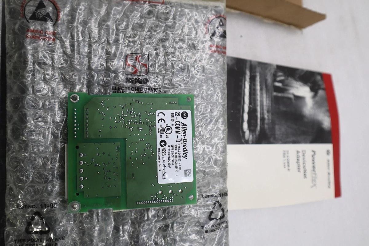 AB Allen Bradley 22-COMM-D Powerflex Communication Module Ser A STK GF351A