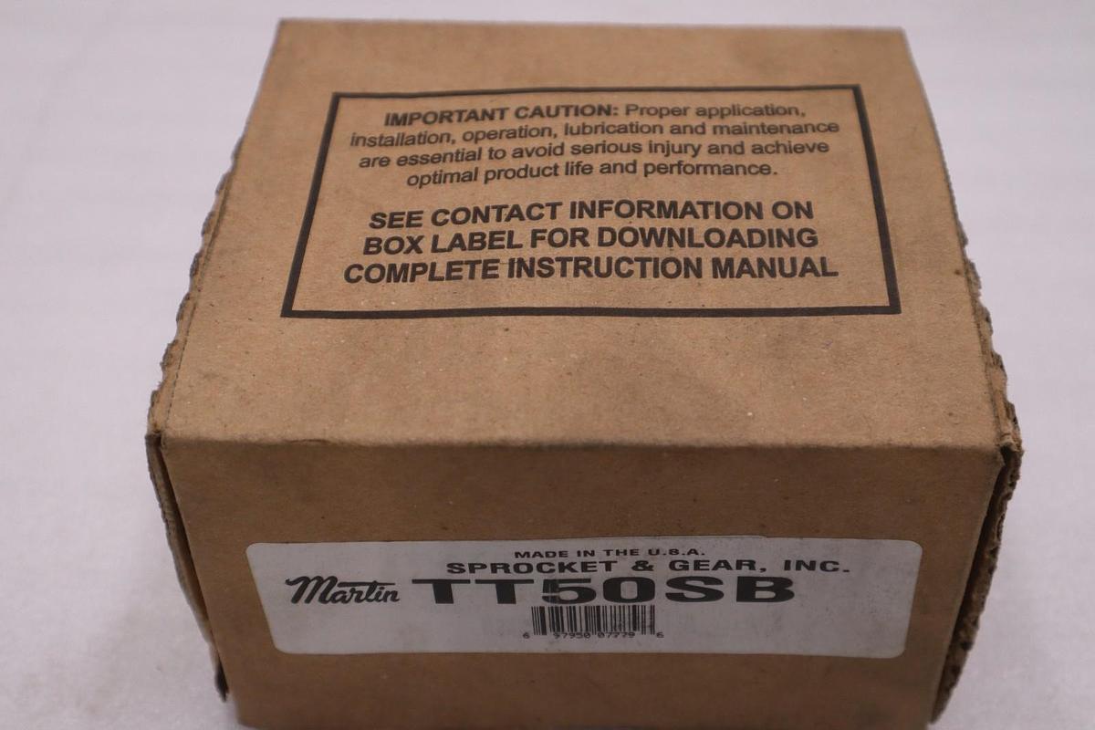 MARTIN TT50SB TORQUE LIMITER 1" BORE 5" OD 2650 IN-LBS TORQUE NEW IN BOX #GF649