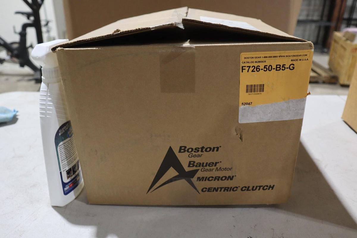 Used Boston Gear F726-50-B5-G Reducer NEW IN BOX STOCK G152