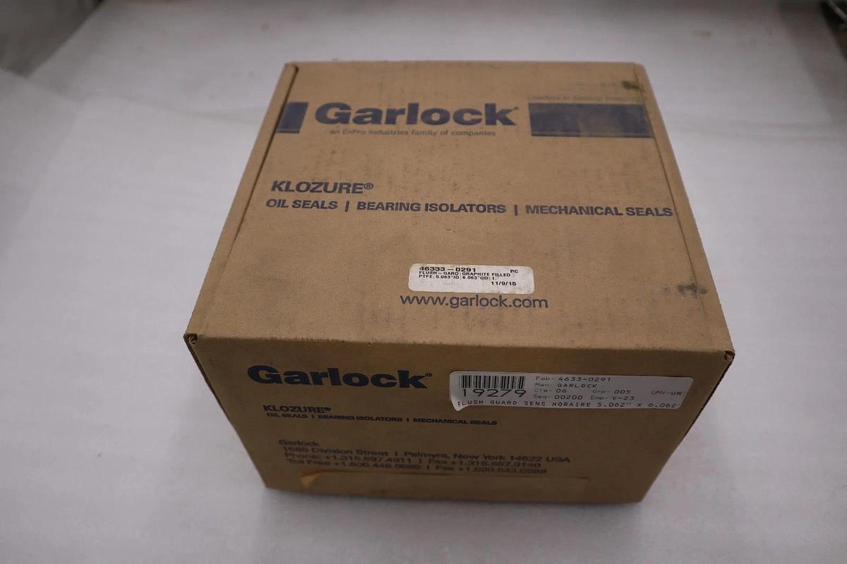 Used GARLOCK 46333-0291 FLUSH-GARD SEAL - NEW IN BOX - STOCK GF986