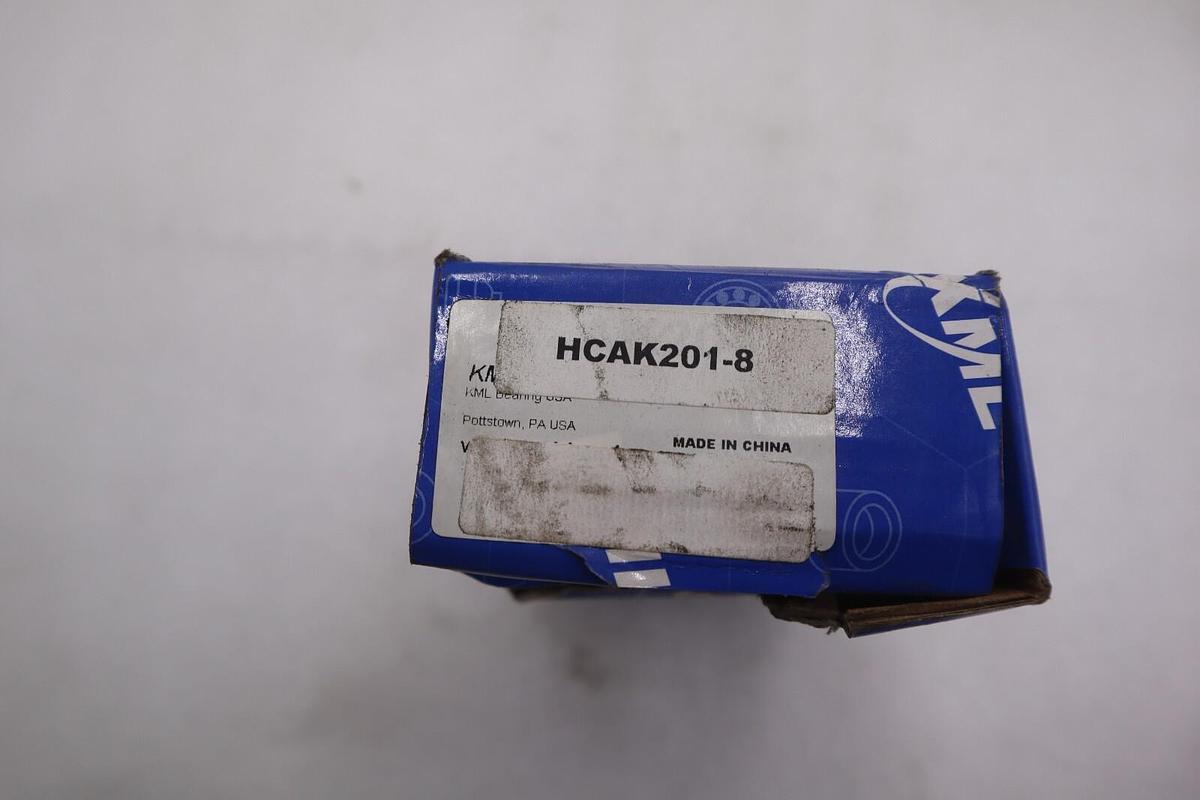 Used KML HCPE201-8 PILLOW BLOCK STOCK #B-1162