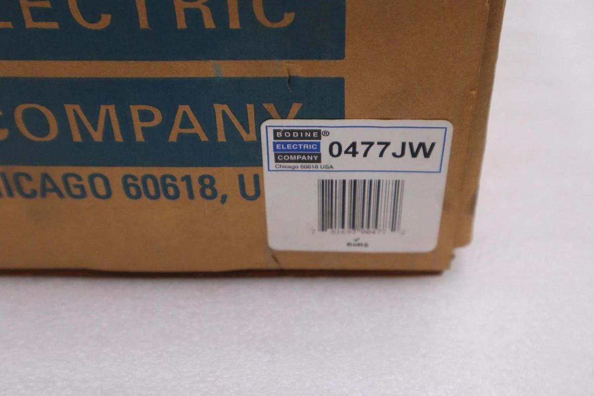 Used BODINE ELECTRIC 0477 / 0477JWIL0010 GEARMOTOR - STOCK GF1354