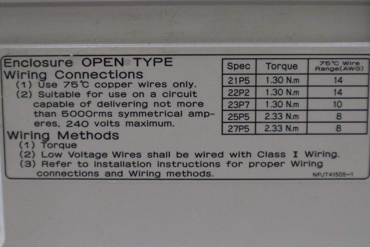 Used MAGNETEK 53SW2003-0000 VCD 723 3 PHASE AC DRIVE/45SW0000-0000 3HP STOCK 1397-C