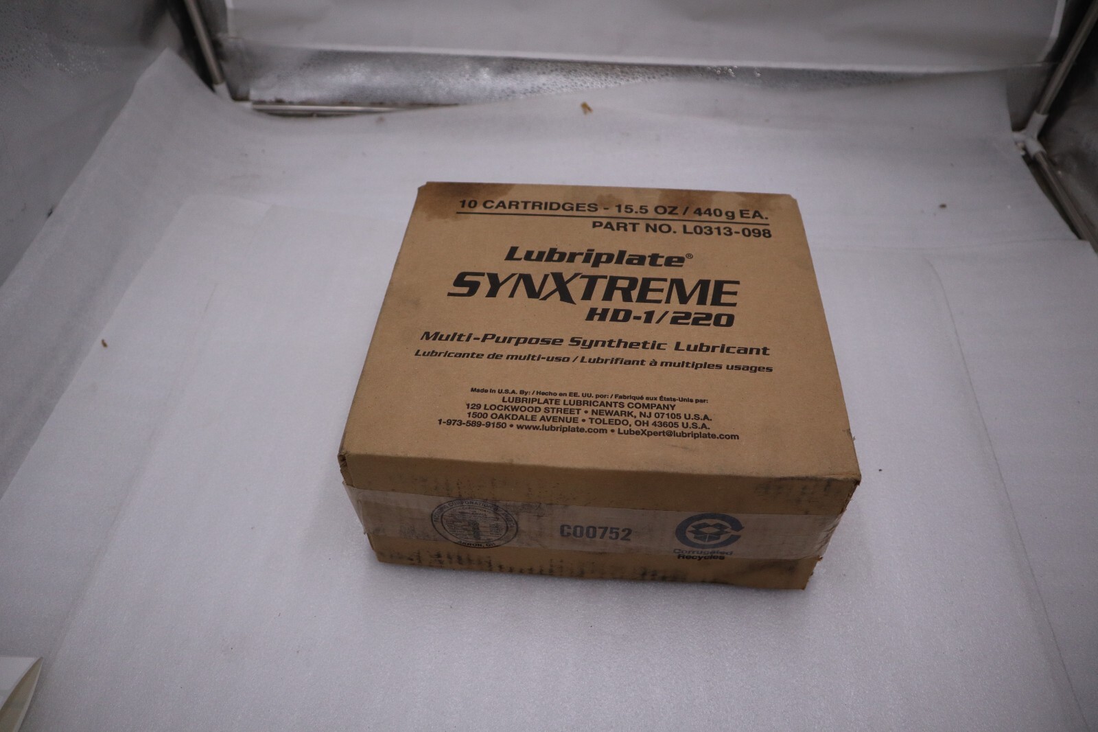 BRAND NEW L0313-098 - SYNXTREME HD-1/220 LUBRIPLATE STOCK H788