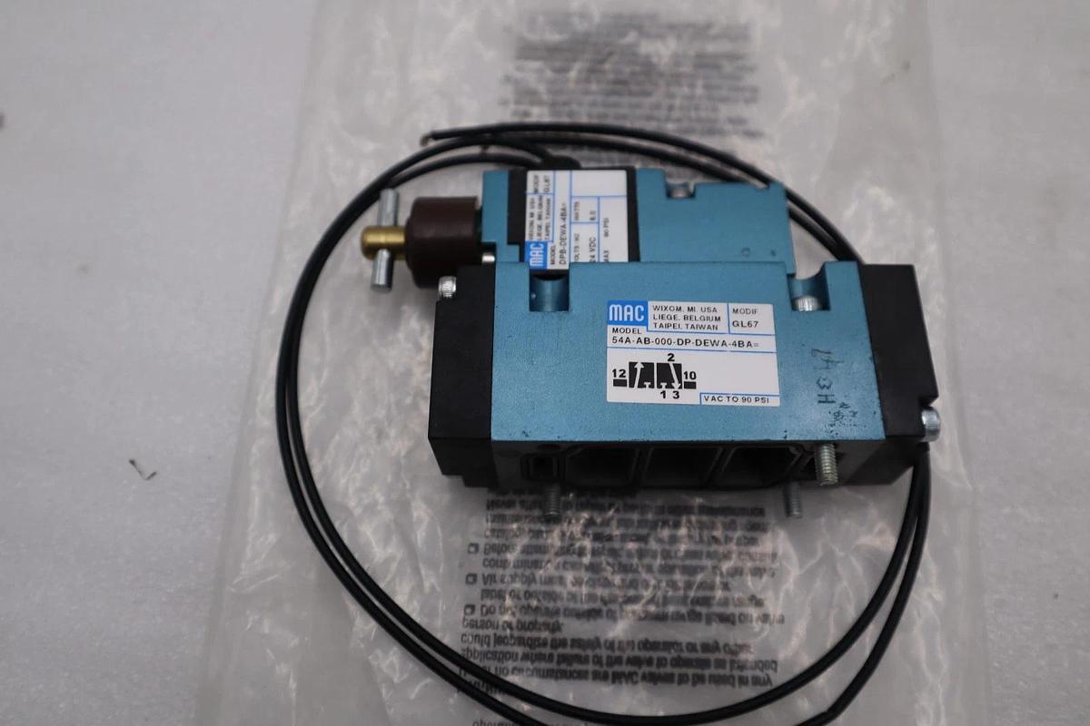 NEW MAC 54A-AB-000-DP-DEWA-4BA SOLENOID VALVE STOCK H1467