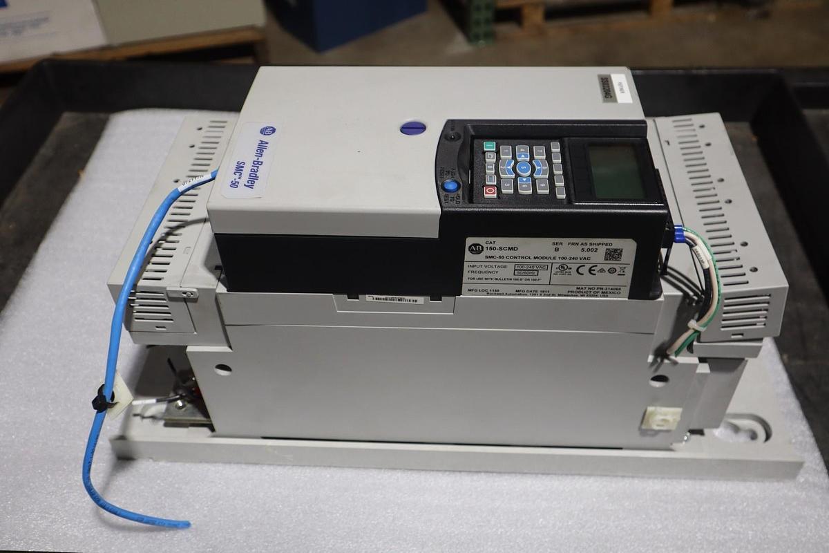 Used ALLEN BRADLEY 150-S251NBD /A SMC-50 Soft Starter 251A 480V 150S251NBD (AS SHOWN)