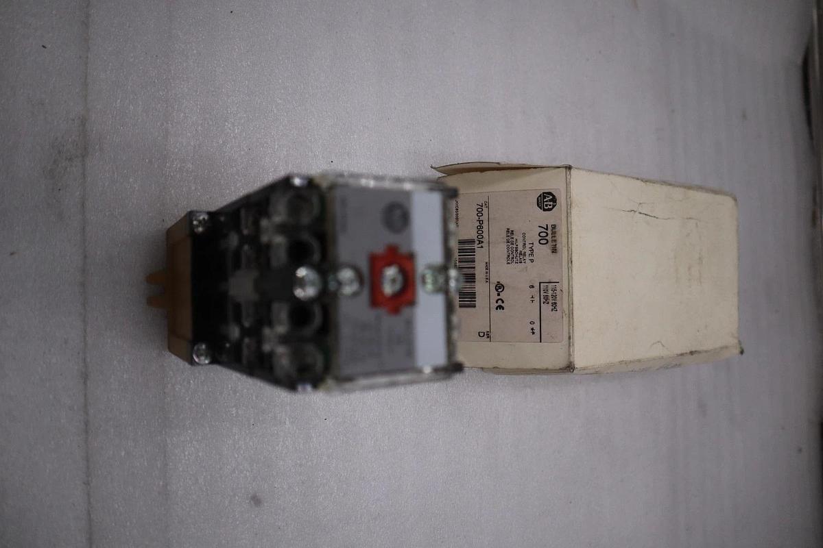 NEW OPEN BOX AB Allen-Bradley 700-P600A1 Drive AC Relay 600V Series A STK K3969C