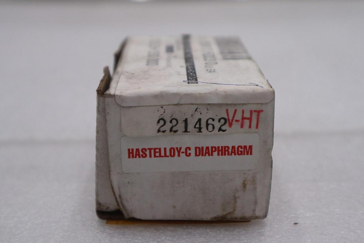 Used Hastelloy-C Diaphragm Transmitter Pressure PT-100-VA-HC-HT #K-2199