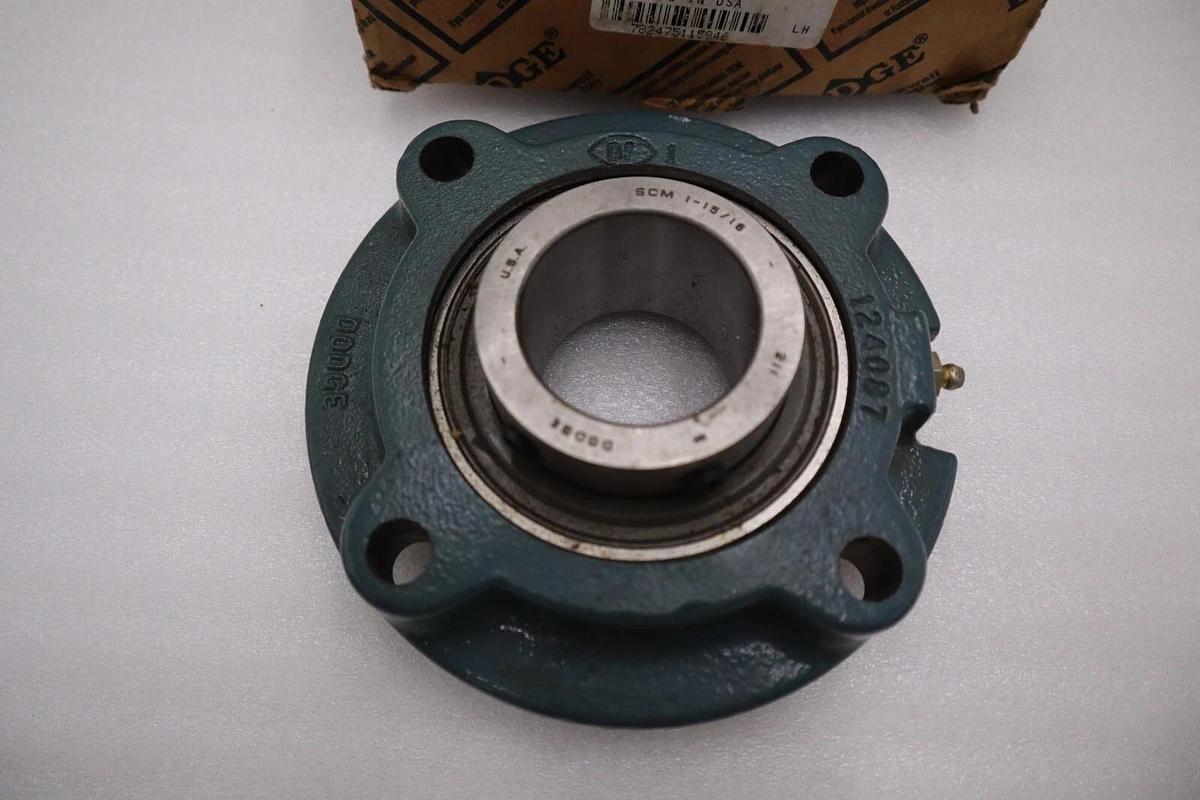 Used NEW IN BOX Dodge FCSCM115/ FC-SCM-115 Piloted Flange Unit 1-15/16" Bore #H476A