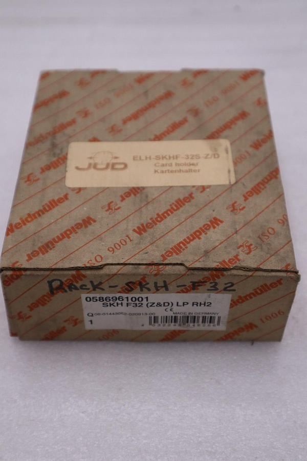 WEIDMULLER 0586961001 SKH F32 (Z&D) LP RH2 BACKPLAN - STOCK GF142A