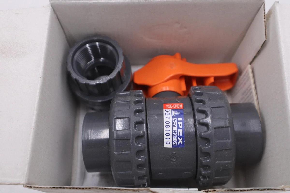 IPEX 353005 1" VXE DXEAAVHH02IP True Union Ball Valve - NEW - STOCK 5524CC