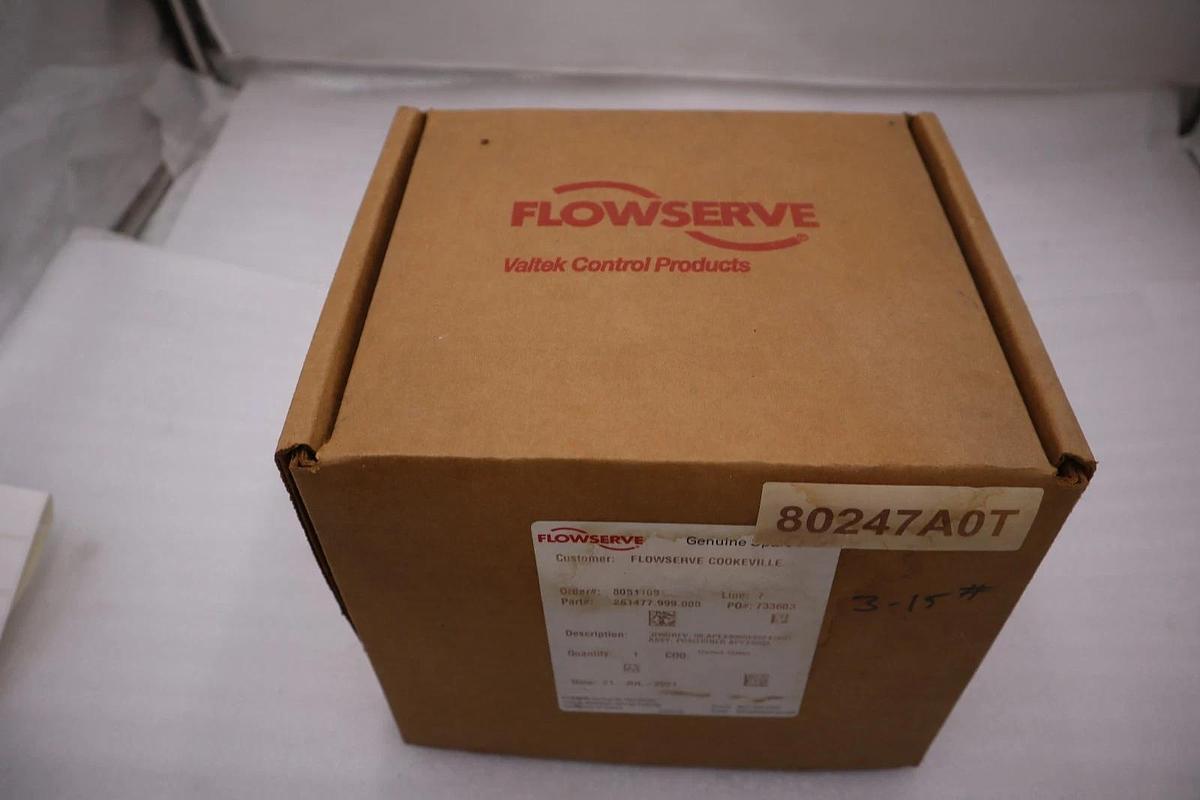 Used FLOWSERVE APEX8000/ APEX8000X80247A0T - BRAND NEW - STOCK H1856