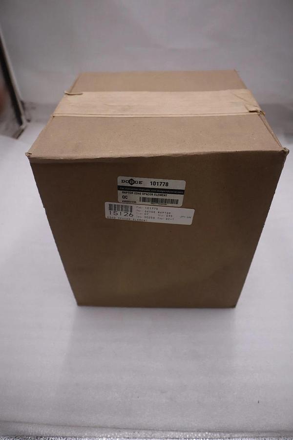 Used DODGE 101778 RAPTOR ES40 SPACER ELEMENT - NEW UNIT - STOCK GF930