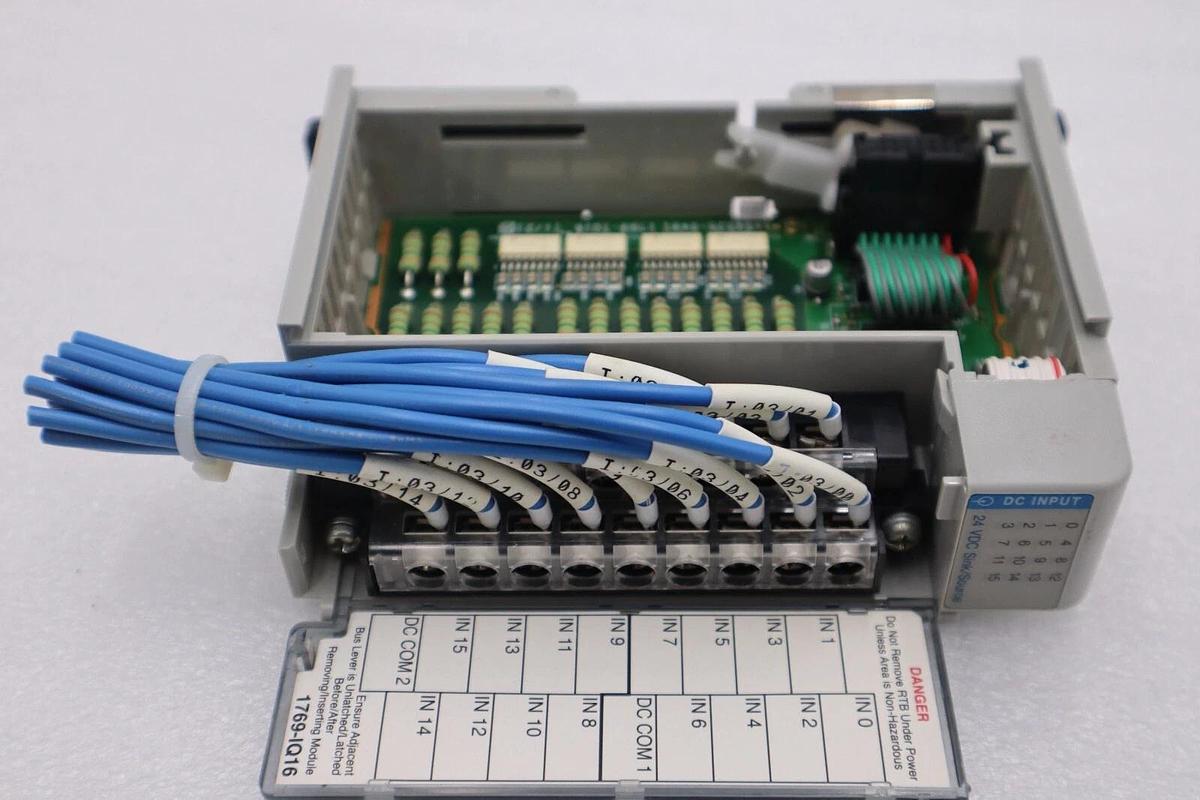 Used 1769-IQ16 ALLEN BRADLEY INPUT MODULE SERIES A STOCK K-37-A
