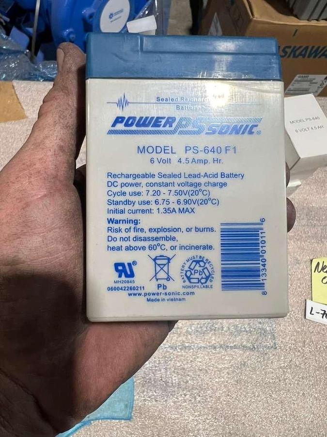 Used LOT OF SIX NEW OPEN BOX PS-640 F1 POWER SONIC STK L706CC